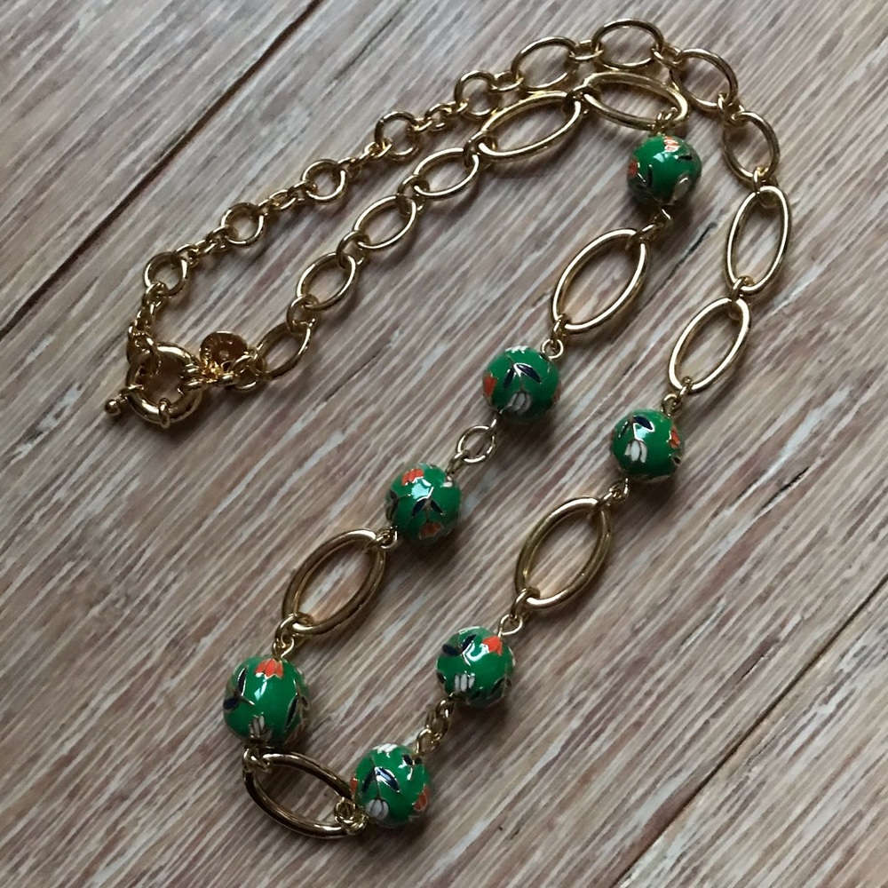 Talbots Cloisonné Neclace